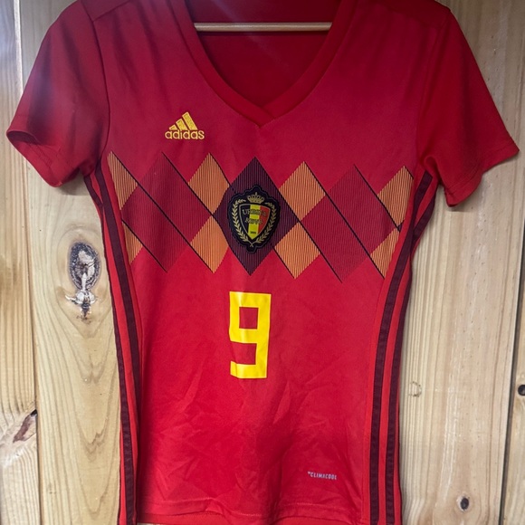 adidas Other - Belgium Home Soccer jersey - 2018 World Cup Eden Hazard #9 Lukaku